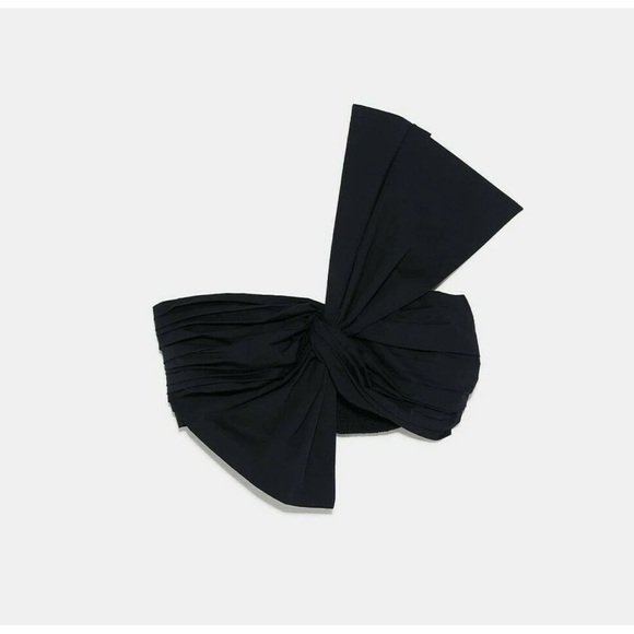 Zara Black One-Shoulder Top - Picture 13 of 13